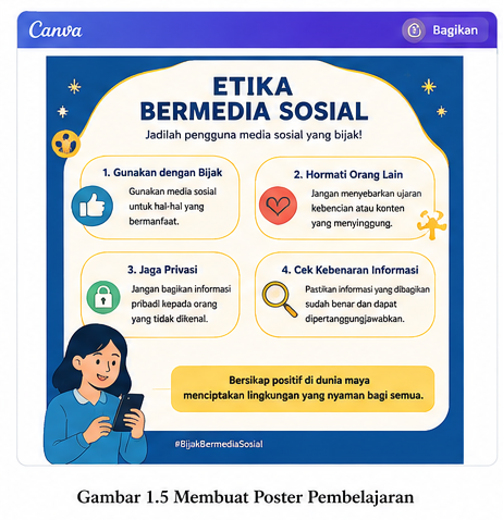 Membuat Poster Pembelajaran