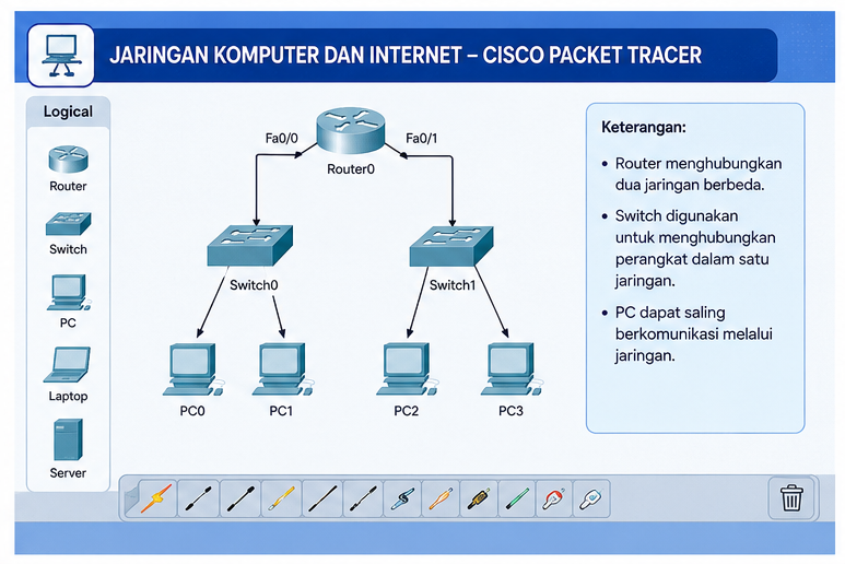 Panduan Mata Pelajaran Informatika Kelas X Jaringan Komputer