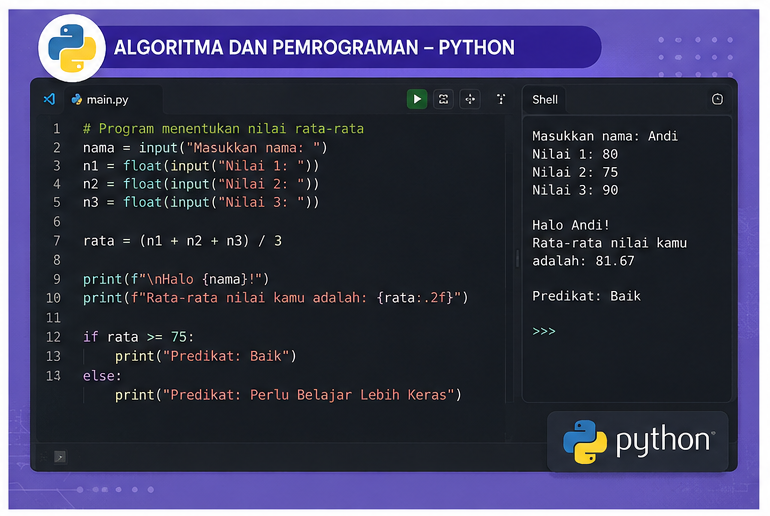 Panduan Mata Pelajaran Informatika Kelas X Python