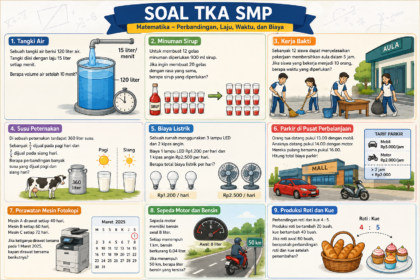 Latihan Soal TKA Matematika SMP