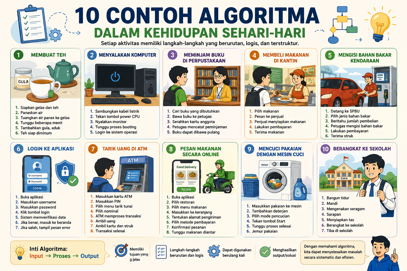 contoh algoritma